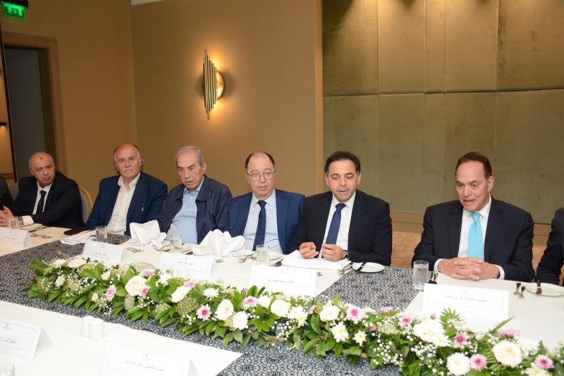 حاكم مصرف لبنان في لقائه مع الجمعية المصرية اللبنانية لرجال الأعمال 