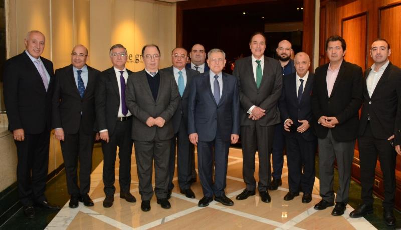 الجمعية المصرية اللبنانية لرجال الاعمال تلتقي مع دولة الرئيس فؤاد السنيورة بالقاهرة 