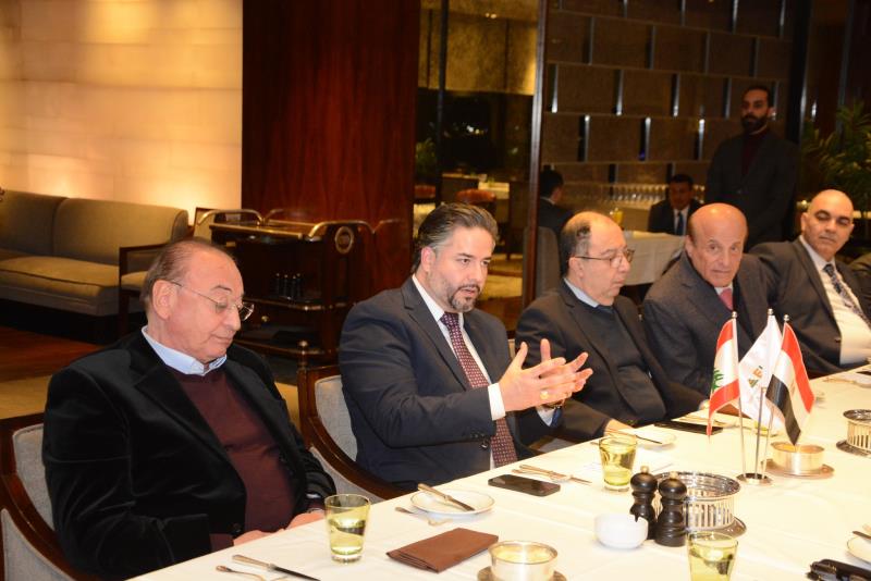لقاء وزير الاقتصاد اللبناني امين سلام 